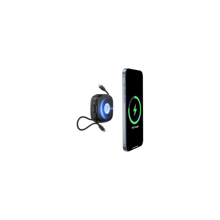 Charmast Veger W1205 PD20W MagCore 3 in 1 Magentic Wireless Fast Charging Power Bank