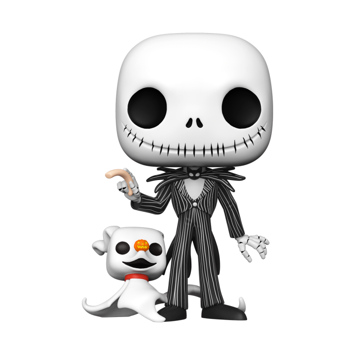 Figura POP Disney Pesadilla Antes de Navidad Jack with Zero 25cm