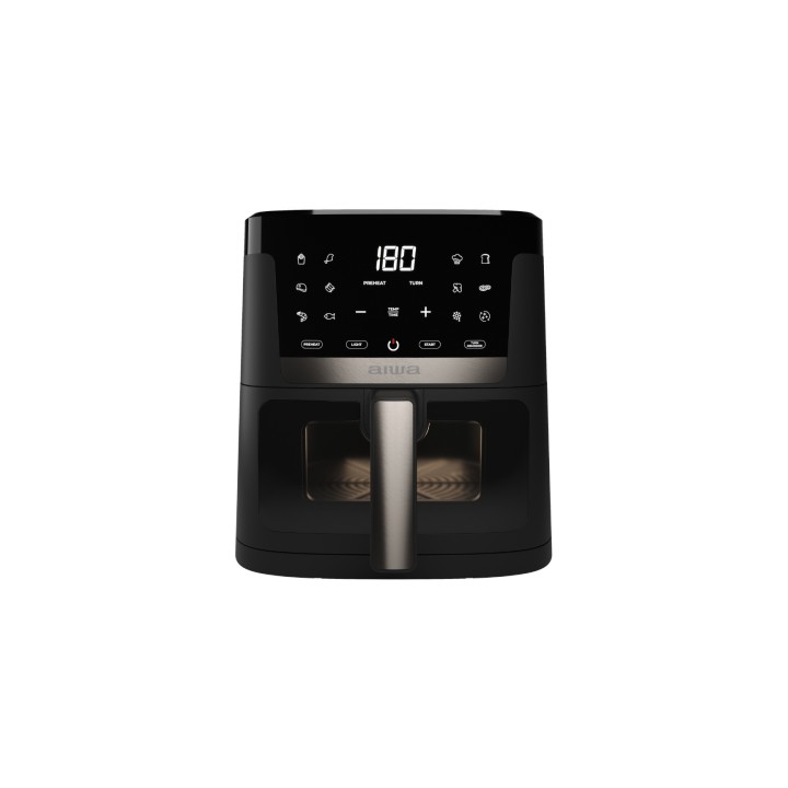 Aiwa CHUKUMA Sencillo 7 L Independiente 1800 W Freidora de aire caliente Negro