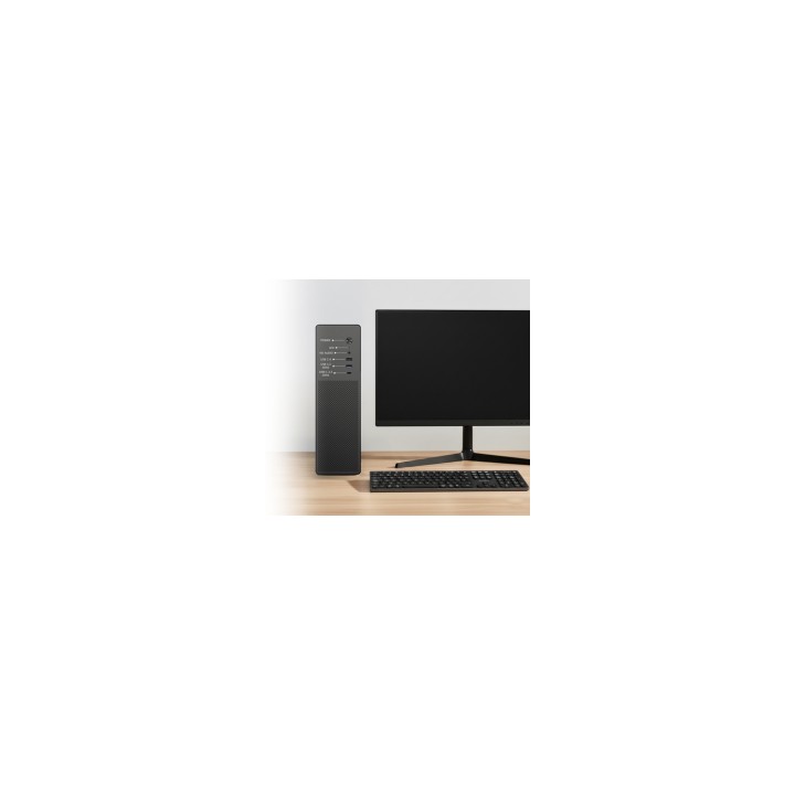 CoolBox CAJA MATX SLIM T100 USB-C 3.2 GEN1 FULL METAL S/FTE + 1 VENT. 90MM