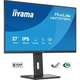 iiyama ProLite XB2797QSU-B1 pantalla para PC 68,6 cm (27") 2560 x 1440 Pixeles Quad HD LED Negro