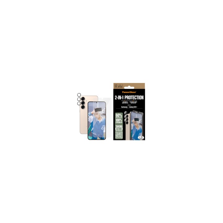PanzerGlass ® 2-in-1 Protection Bundle Samsung Galaxy S25+ Protector de pantalla 1 pieza(s)