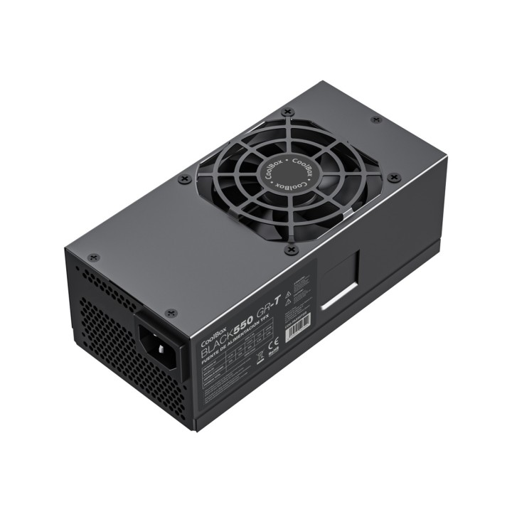 CoolBox FUENTE DE ALIMENTACION TFX BLACK550 GR-T 550W NEGRA