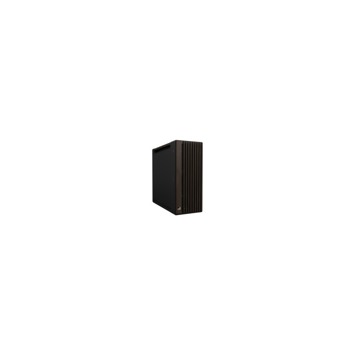 ASUS ProArt PA602 Wood Edition Modern Black - Metal Panel Midi Tower Negro, Madera