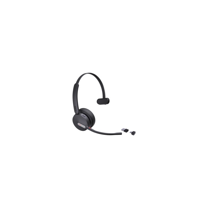 Yealink BH70 Mono Teams Auriculares Inalámbrico Diadema Oficina/Centro de llamadas USB Type-C / USB Type-A Bluetooth Negro