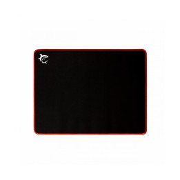 White Shark Red Knight Alfombrilla de ratón para juegos Negro, Rojo, Blanco