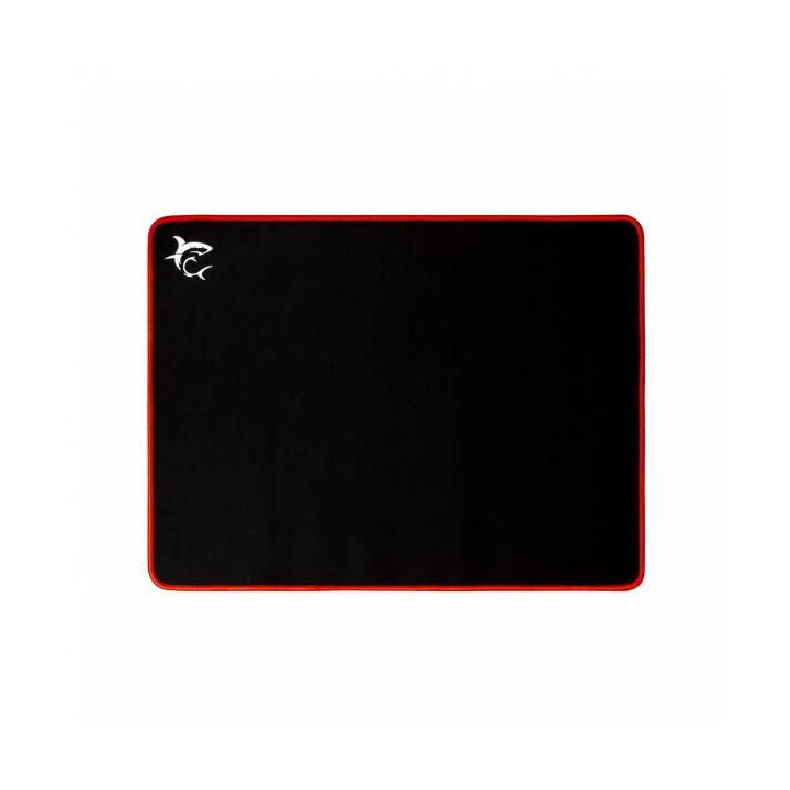 White Shark Red Knight Alfombrilla de ratón para juegos Negro, Rojo, Blanco