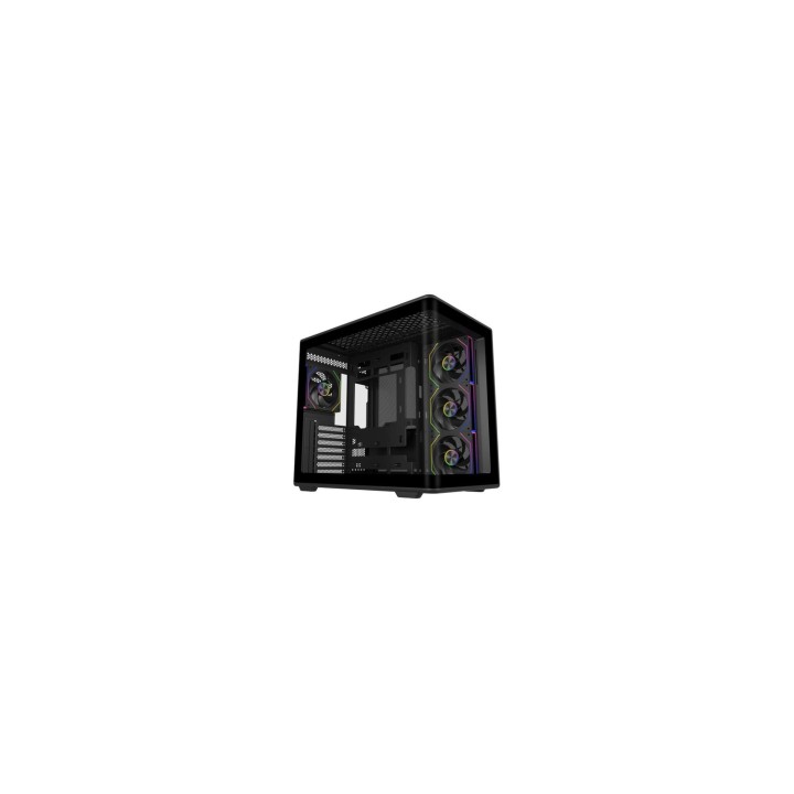 Cooler Master Elite 600 Torre Negro, Transparente