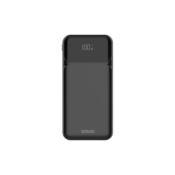 Savio BA-08 batería externa Polímero de litio 1000 mAh Negro