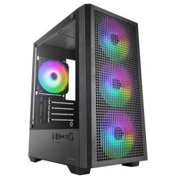 Mars Gaming MCQUANTUM carcasa de ordenador Midi Tower Negro