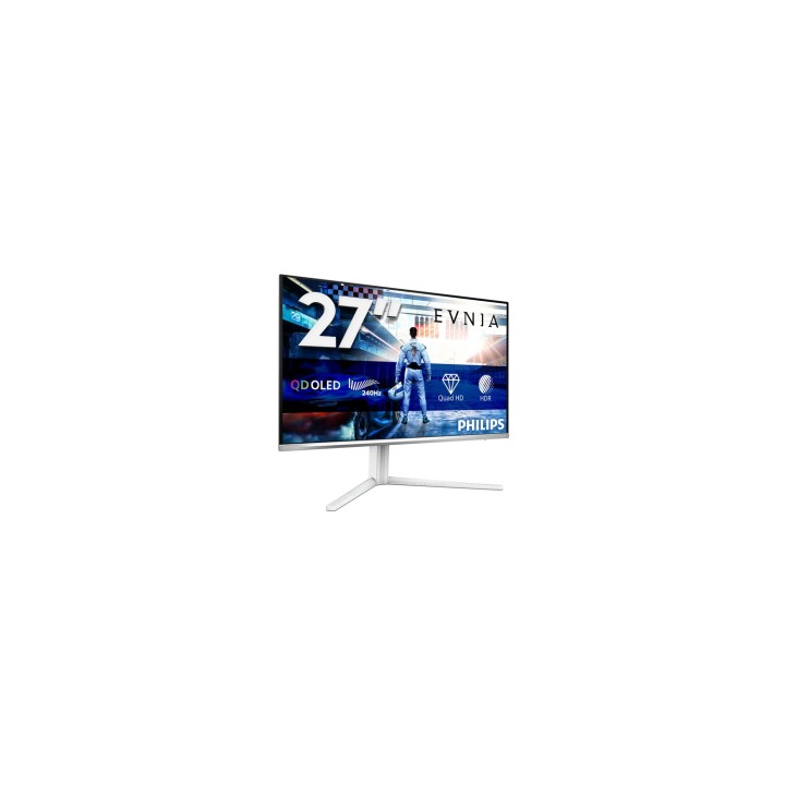 Philips Evnia 6000 27M2N6501L/00 pantalla para PC 67,3 cm (26.5") 2560 x 1440 Pixeles Quad HD QD-OLED Blanco
