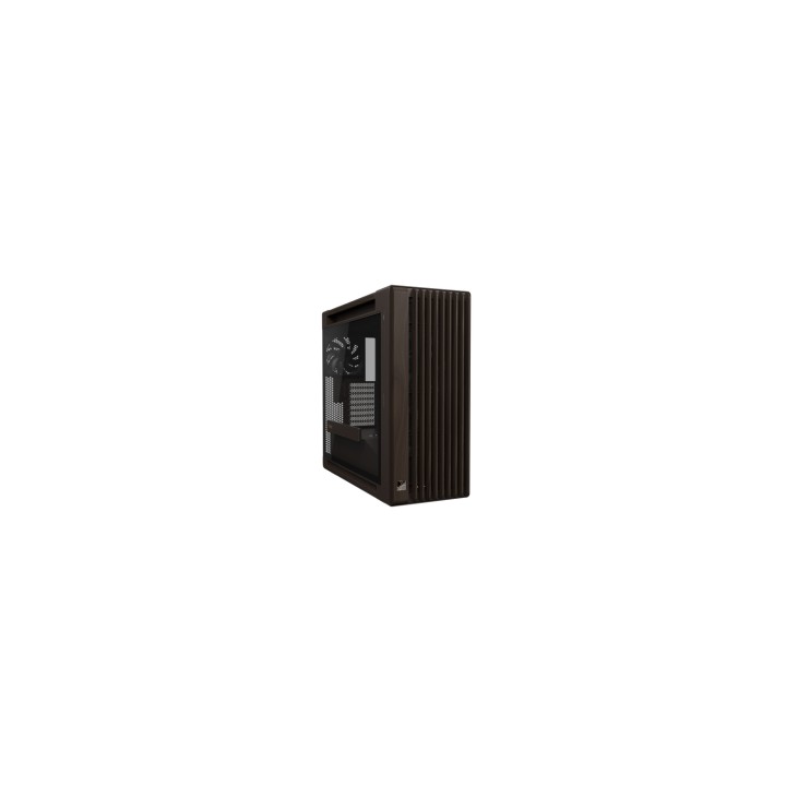 ASUS ProArt PA602 Wood Edition Retro Brown - Tempered Glass Panel Midi Tower Marrón