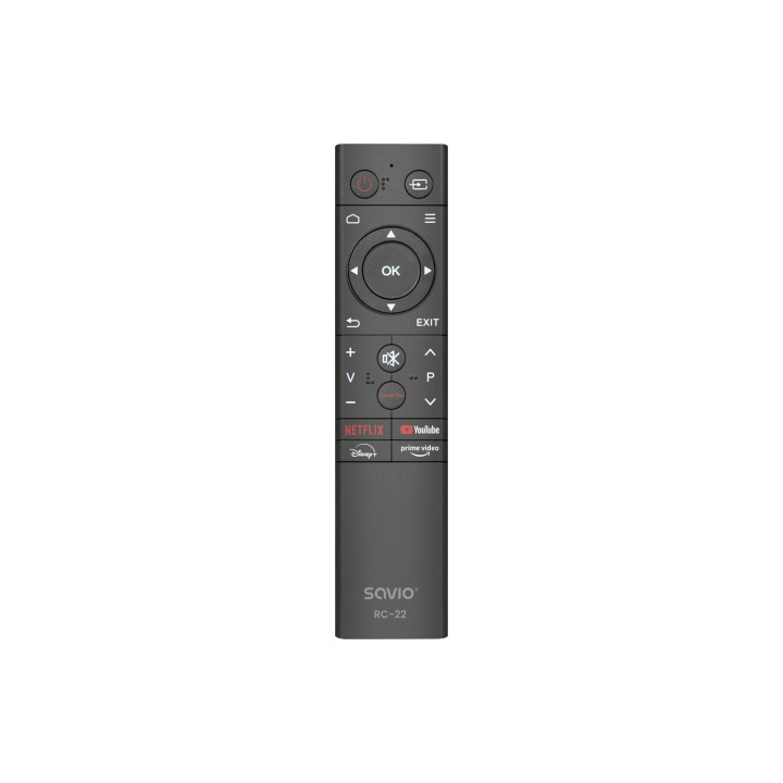 Savio RC-22 mando a distancia IR inalámbrico TV