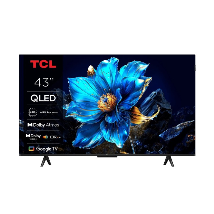 TCL T69C 43T69C Televisor 109,2 cm (43") 4K Ultra HD Smart TV Wifi Negro 350 cd / m²