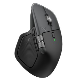 Logitech MX Master 4 for Mac, ratón Bluetooth ergonómico con respuesta háptica avanzada, desplazamiento ultrarrápido, carga