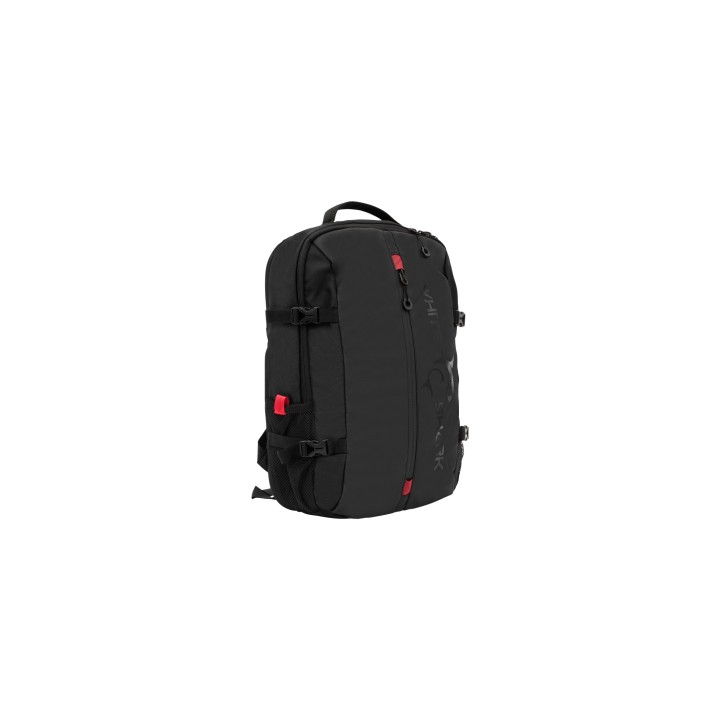 White Shark TROOPER mochila Mochila informal Negro, Rojo Poliéster