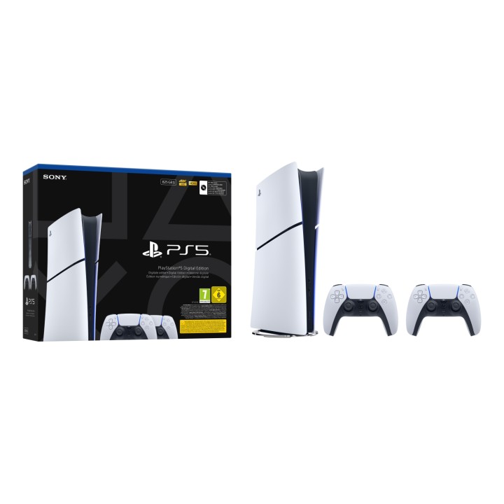 Sony Playstation 5 Slim Digital 825 GB Wifi Negro, Blanco