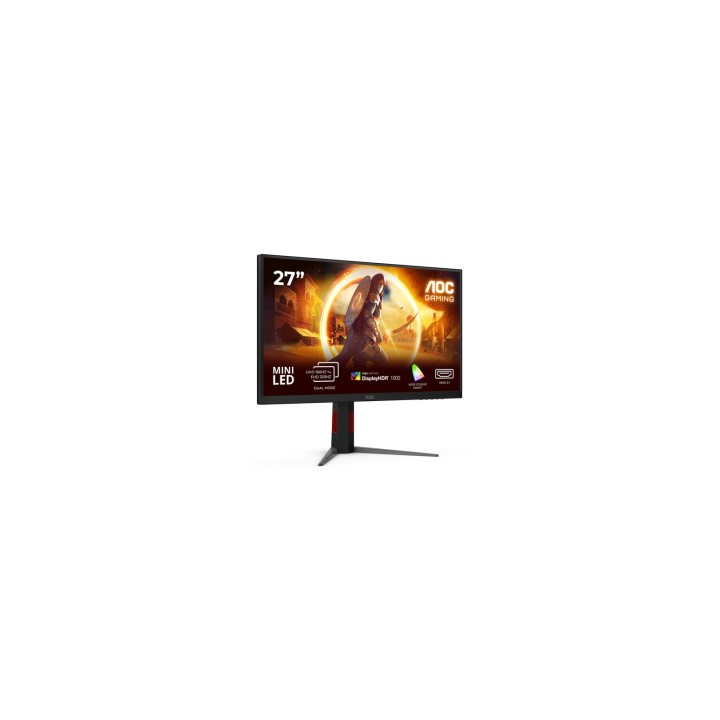 AOC G4 U27G4XM pantalla para PC 68,6 cm (27") 3840 x 2160 Pixeles 4K Ultra HD LED Negro, Rojo