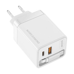 Mars Gaming MDGAN65RW cargador de dispositivo móvil Blanco