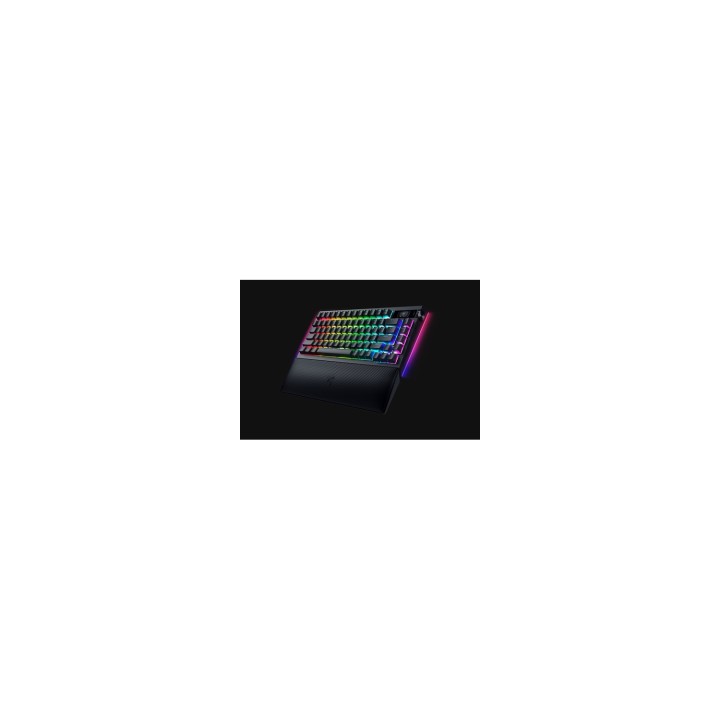 Razer BlackWidow V4 Pro teclado Juego USB + RF Wireless + Bluetooth QWERTY Internacional de EE.UU. Negro