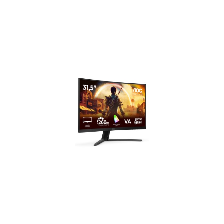 AOC G4 C32G42ZE pantalla para PC 80 cm (31.5") 1920 x 1080 Pixeles Full HD LED Negro, Rojo