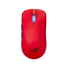 ASUS ROG Harpe II Ace RED ratón Juego mano derecha RF Wireless + Bluetooth + USB Type-A Óptico 42000 DPI
