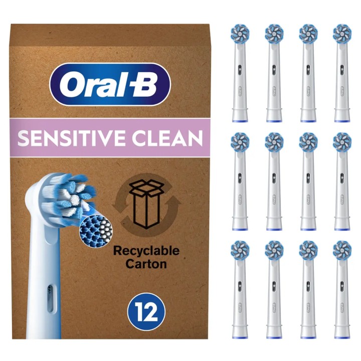Oral-B Sensitive Clean 12 pieza(s) Blanco