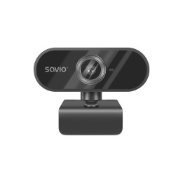 Savio CAK-04 cámara web 720 MP 1280 x 720 Pixeles USB Negro