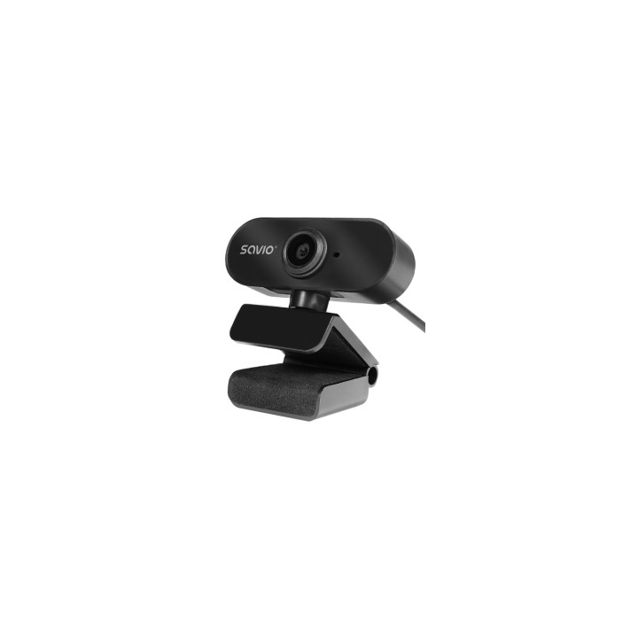 Savio CAK-04 cámara web 720 MP 1280 x 720 Pixeles USB Negro