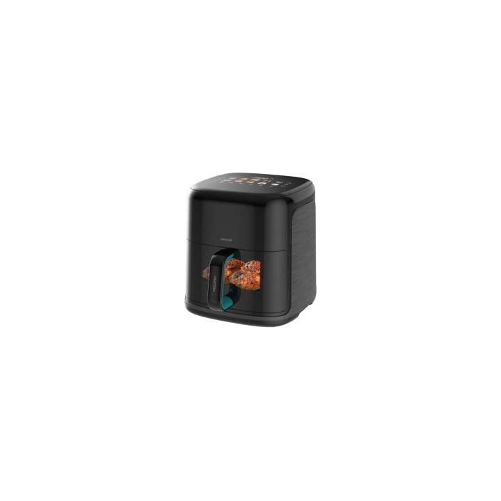 Cecotec Cecofry&Grill Smokin'Prime 6500 Sencillo 6,5 L Independiente 2200 W Freidora de aire caliente Negro