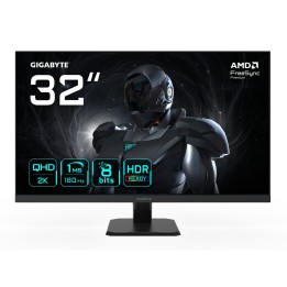 GIGABYTE GS32QA Monitor Gaming 32” QHD - 2560 x 1440, 180Hz, 1ms, 300 cd/m², FreeSync Premium, HDR Ready, HDMI 2.0, DisplayPort
