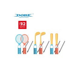 DOBE KIT 6 PIEZAS TENIS GOLF BASEBALL NINTENDO SWITCH N1 N2