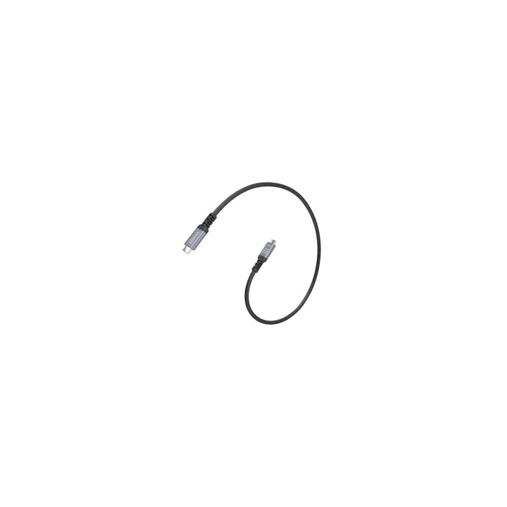 AISENS Cable USB4 Gen3x2 Aluminio 40Gbps 8K@60Hz 5A 48V 240W E-Mark, Tipo USB-C/M-USB-C/M, Negro, 0.5M