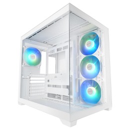 Mars Gaming MCV5W carcasa de ordenador Midi Tower Blanco