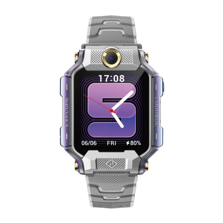 Imoo X10 4G GPS Videollamada 44mm Pantalla HD Rosa Resistencia Agua IP68 SOS Infantil Control parental