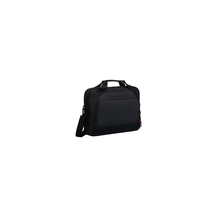 Targus EcoSmart 40,6 cm (16") Maletín Negro, Rojo