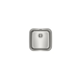 Teka BE 40.40 1C Fregadero encastrado bajo encimera Plaza Acero inoxidable