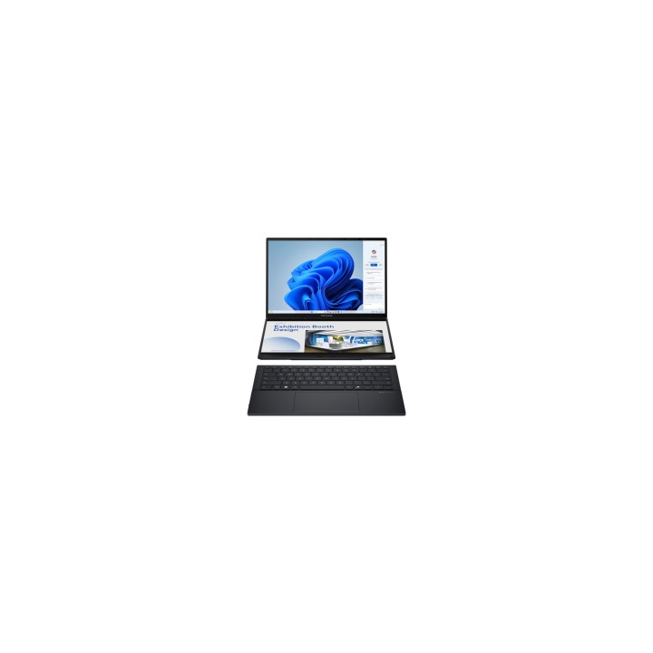 ASUS Zenbook Duo OLED UX8406CA-QL336W - Ordenador Portátil 14" WUXGA (Intel Core Ultra 7 255H, 32GB RAM, 1TB SSD, Arc 140T,