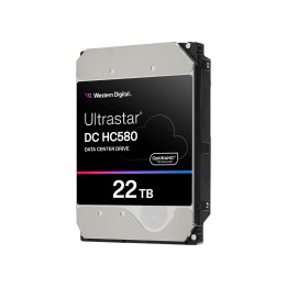 Western Digital Ultrastar DC HC580 disco duro interno 22 TB 7200 RPM 512 MB 3.5" SATA