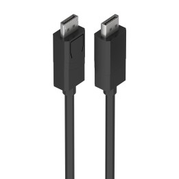 AISENS Cable DisplayPort CCS V1.4 8K@60Hz, DP/M-DP/M, Negro, 2.0m