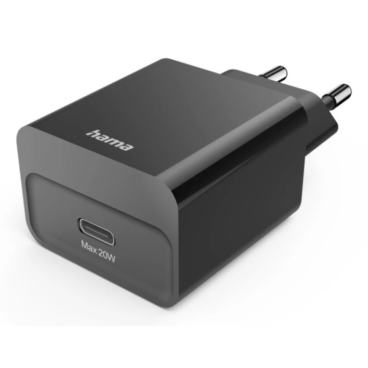 Hama 00201959 cargador de dispositivo móvil Auriculares, Batería portátil, Smartphone, Tableta Negro Corriente alterna Carga