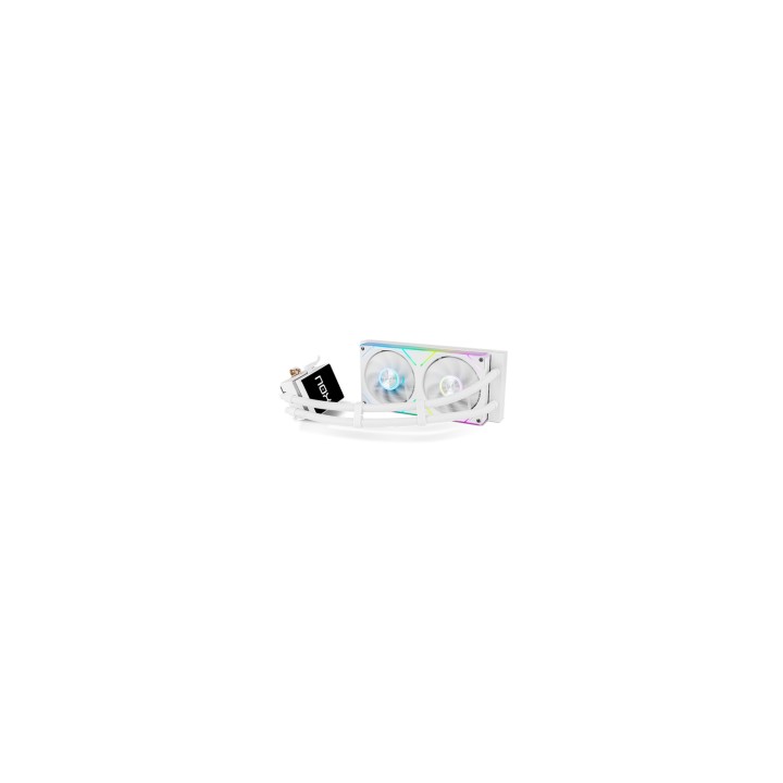 NOX Hummer M-240 LCD|Kit RL Magnético ARGB Blanco
