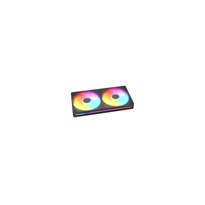 COUGAR CF-UN240FB-RGB Carcasa del ordenador Ventilador 12 cm Negro