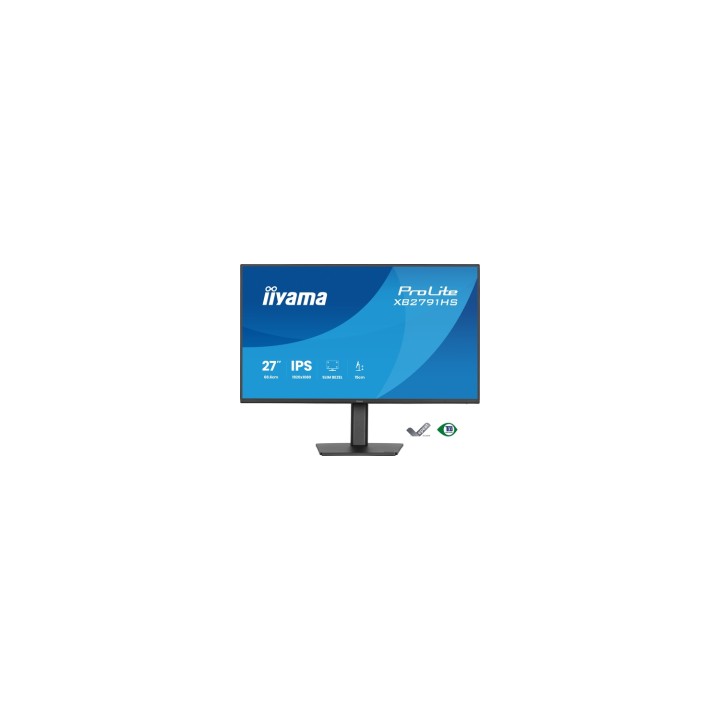 iiyama ProLite XB2791HS-B1 pantalla para PC 68,6 cm (27") 1920 x 1080 Pixeles Full HD LED Negro