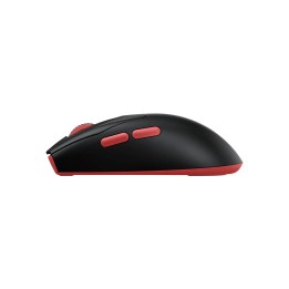 MSI Forge Gm340 Wireless Black ratón Juego Ambidextro RF Wireless + Bluetooth Óptico 12000 DPI