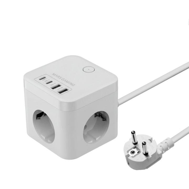 Mars Gaming MDCUBE35W cargador de dispositivo móvil Blanco