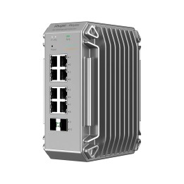 Ruijie Networks RG-NIS3100-8GT2SFP-HP switch Gestionado L2 Gigabit Ethernet (10/100/1000) Energía sobre Ethernet (PoE) Gris