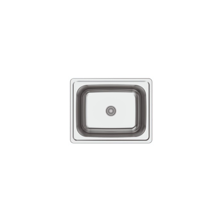 CATA CSS-1 Lavabo sobre-encimera Plaza Acero inoxidable