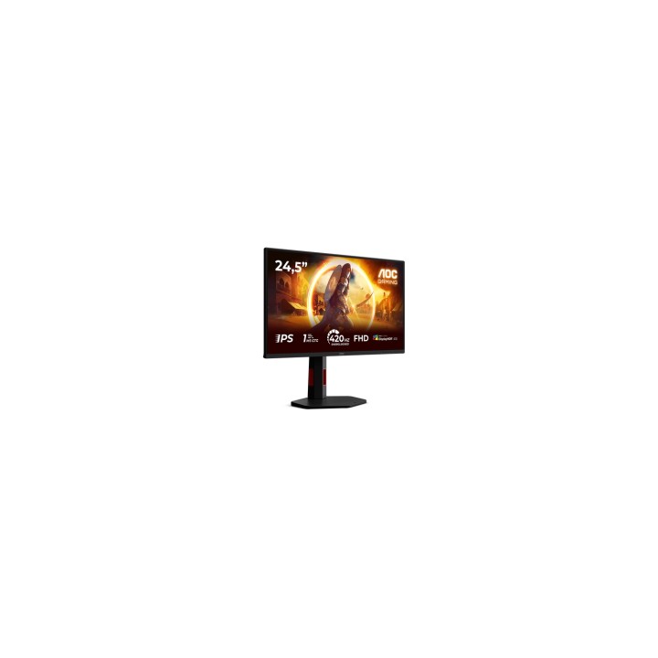 AOC G4 25G4KUR pantalla para PC 62,2 cm (24.5") 1920 x 1080 Pixeles Full HD LED Negro, Rojo