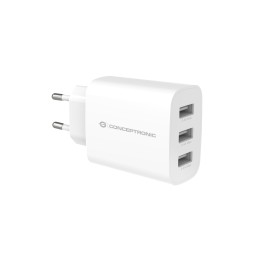 Conceptronic ALTHEA13W cargador de dispositivo móvil Universal Blanco Corriente alterna Interior